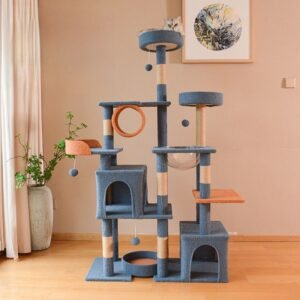 Castle cat tree