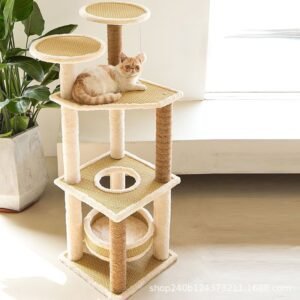 Super load bearing cat tree